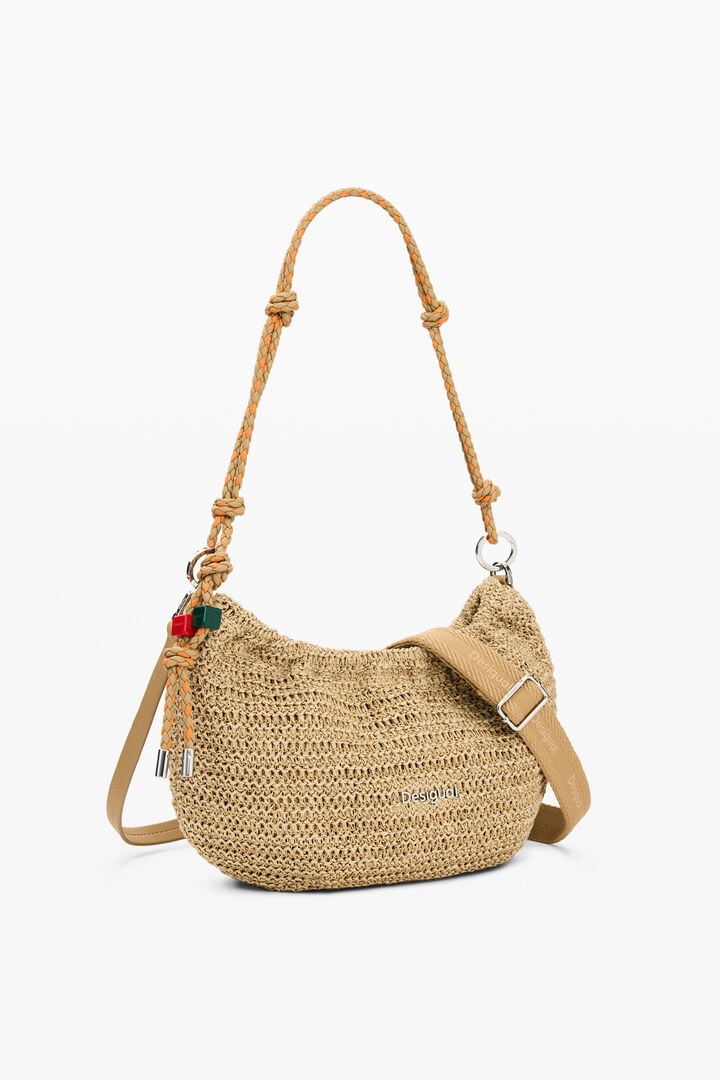 Дамска чанта Women’s raffia handbag Desigual
26SAXO01 1014 angled view