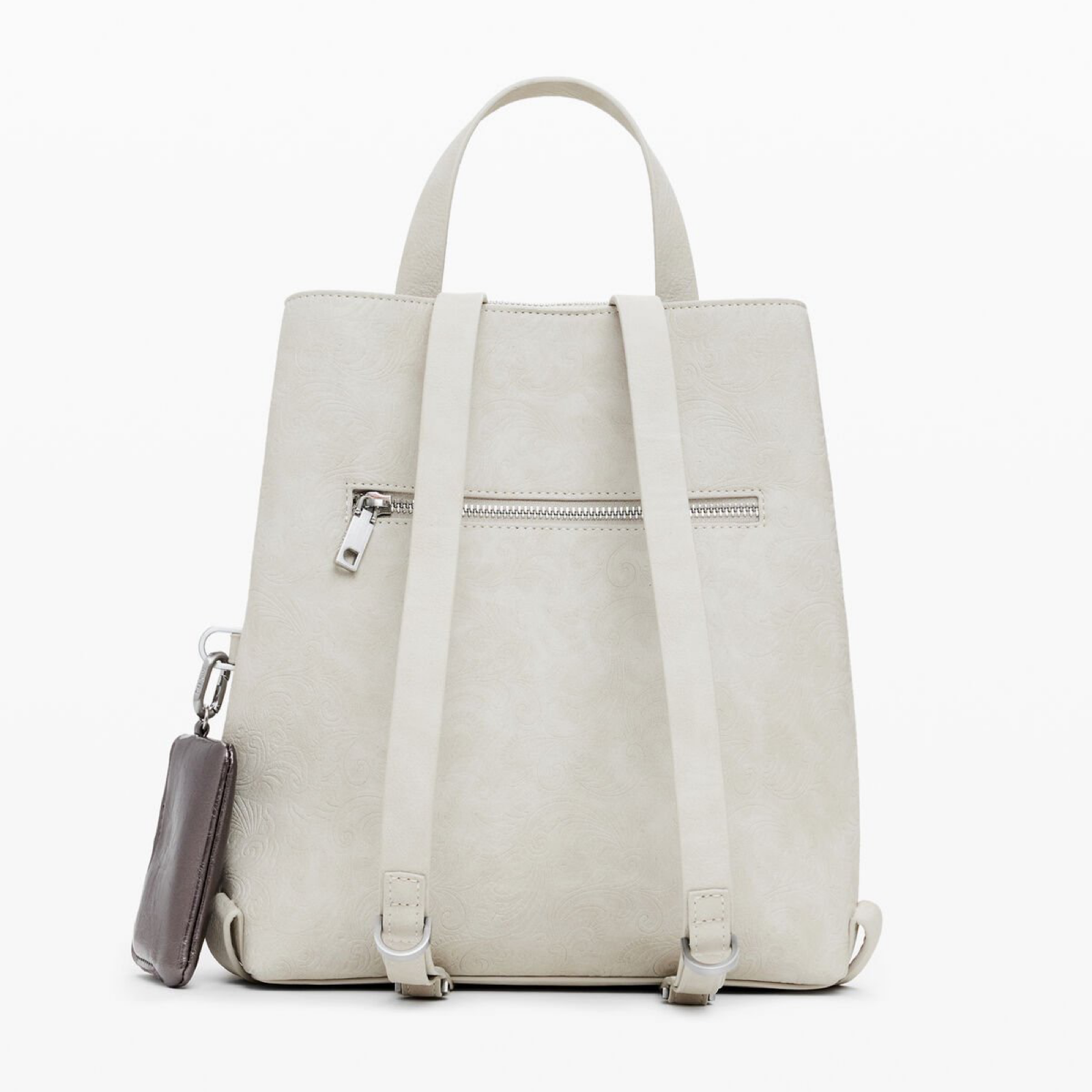 Дамска раница Women’s rucksack Desigual
25WAKP40 6006 White back view