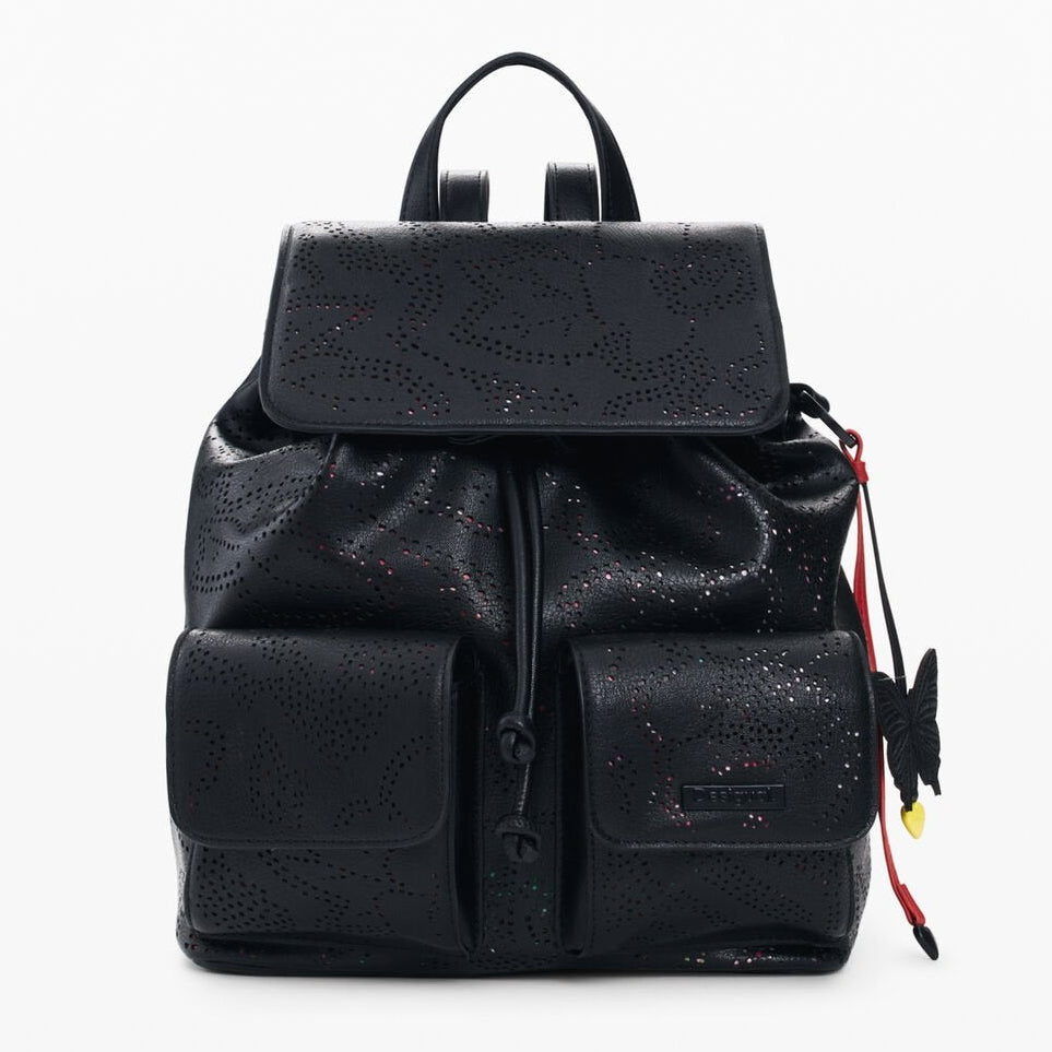 Дамска раница Women’s rucksack Desigual
26SAKP30 2000 Black front view 2