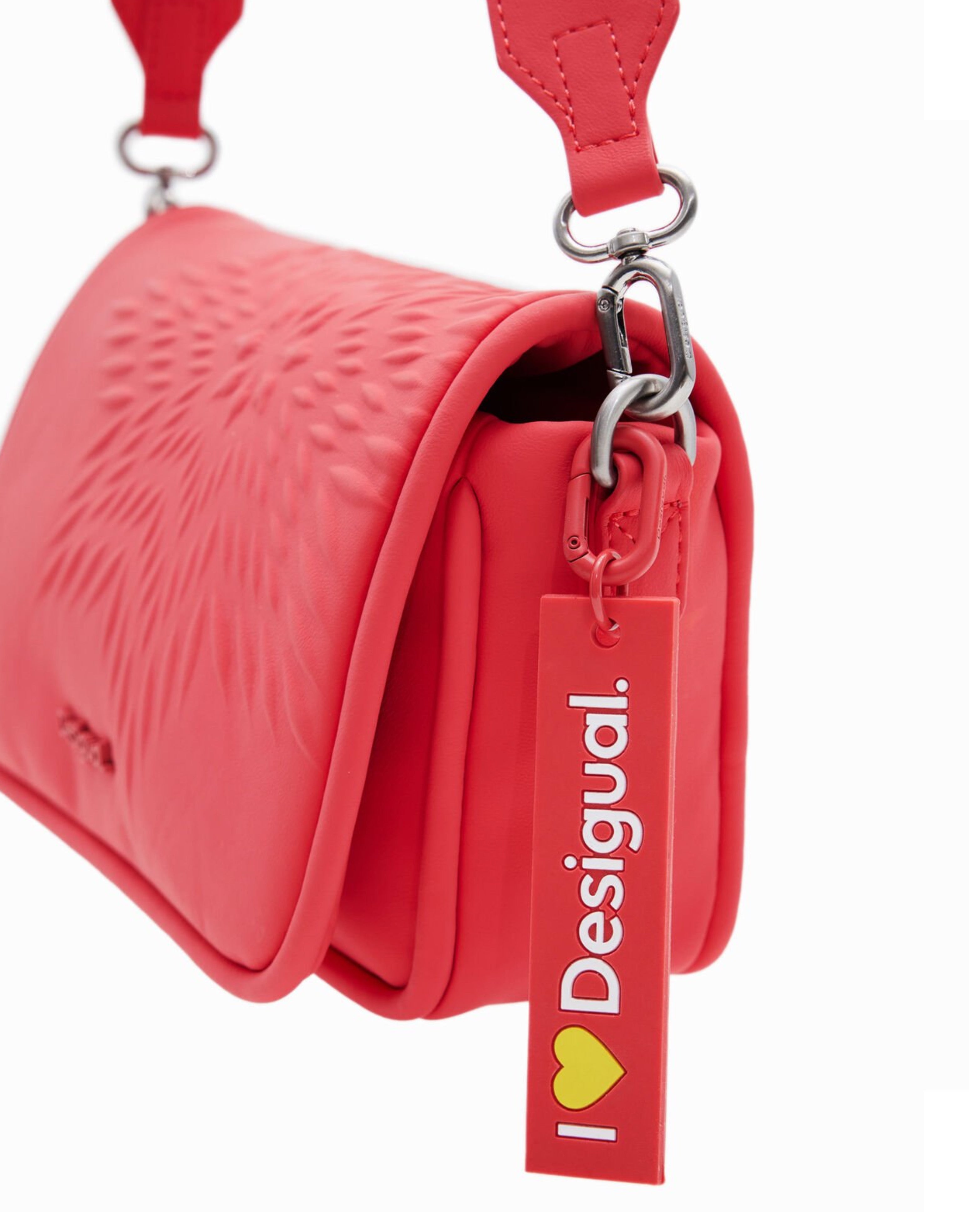 Дамска чанта Women’s Shoulder_bag_Desigual 24SAXP73 7019 Red detail view