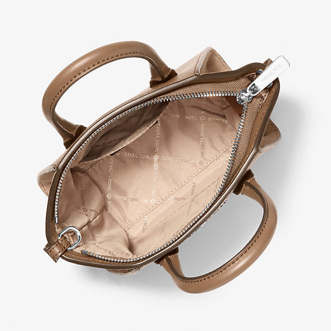 Дамска чанта Women’s satchel handbag Michael Kors 35F4S4VC0L Brown top view