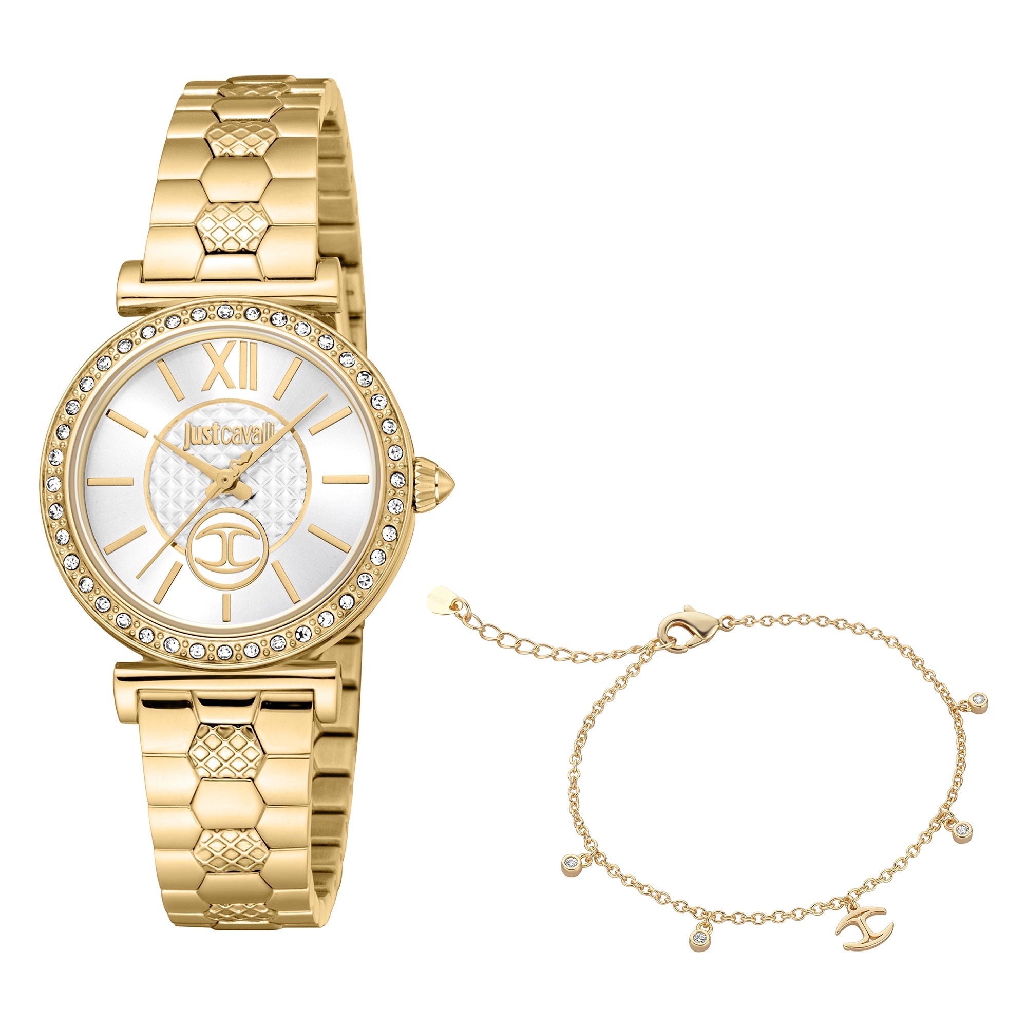 Дамски часовник Women’s set watch + bracelet Just Cavalli Varenna JC1L273M0055