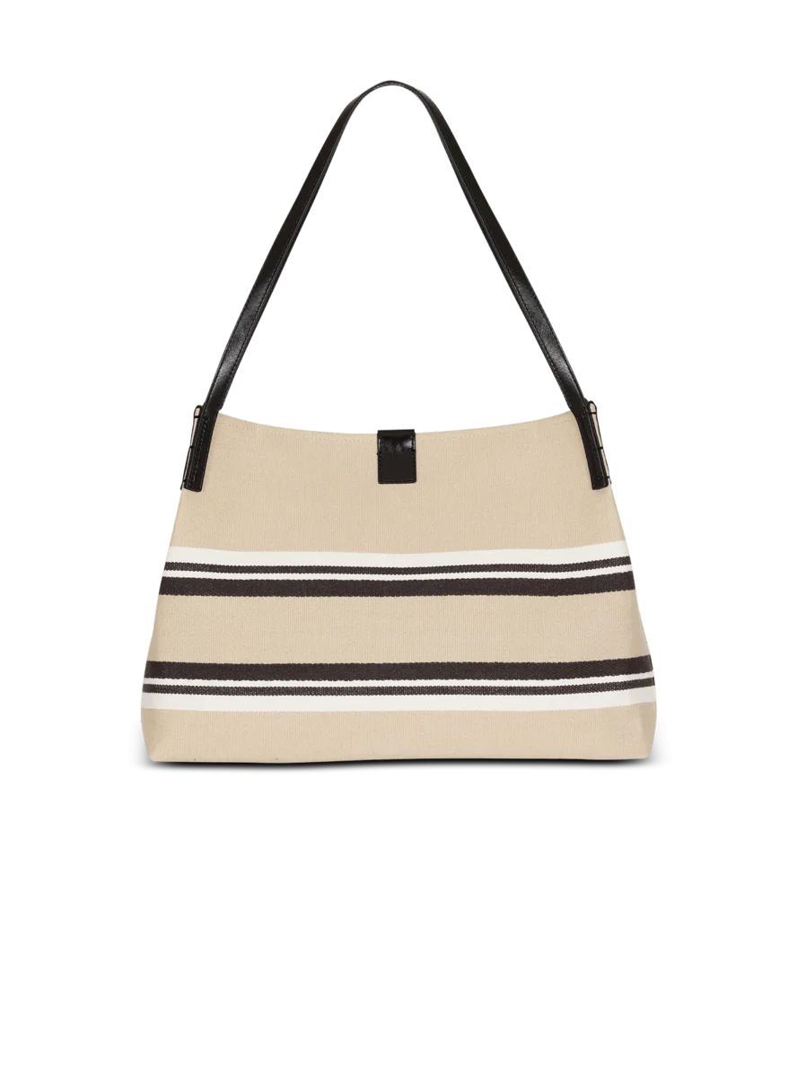 Дамска шопинг чанта Women’s shopping bag Balmain Release GN1FF034TJBRGXI Beige back view