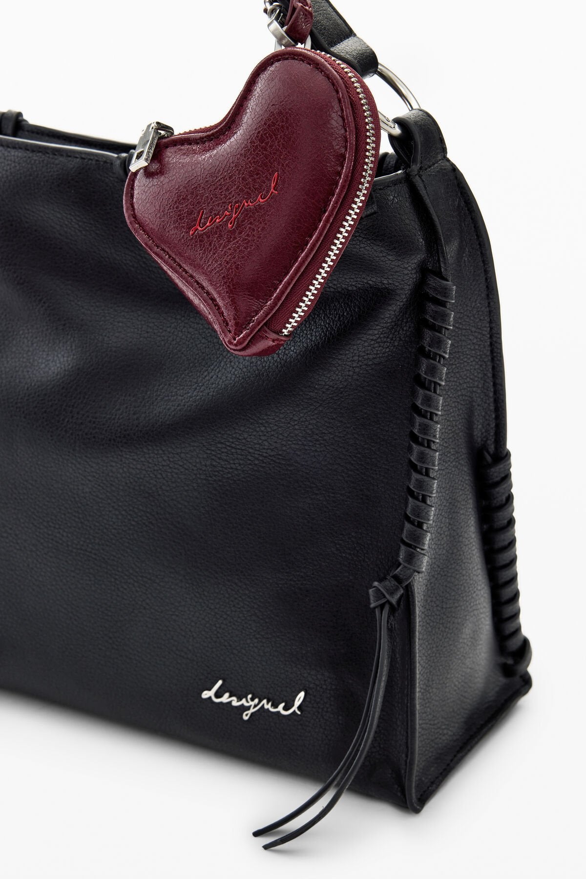 Дамска чанта за рамо Women’s shoulder bag Desigual 26SAXP93 2000 Black detail view