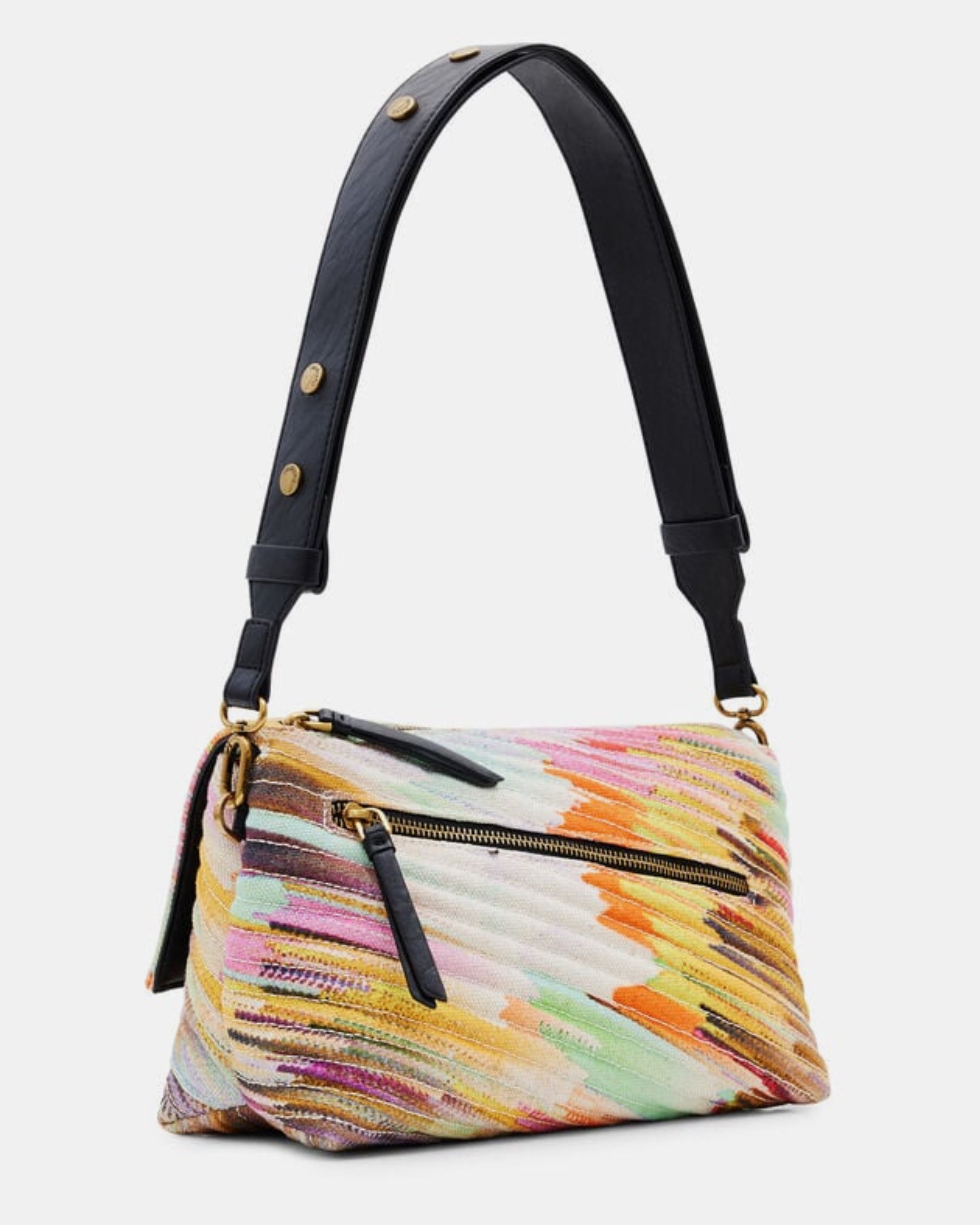 Дамска чанта Women’s shoulder bag Desigual M Multicolour 24SAXA04 9019 back view