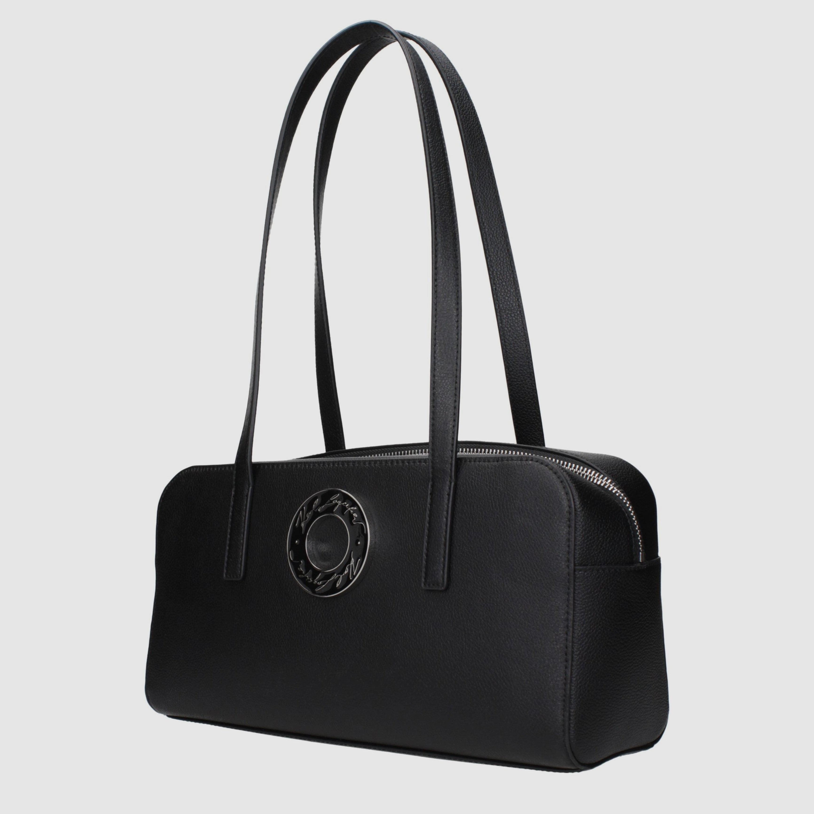 Дамска чанта Women’s shoulder bag Karl Lagerfeld K/Luna BSW30016999 Black angled view
