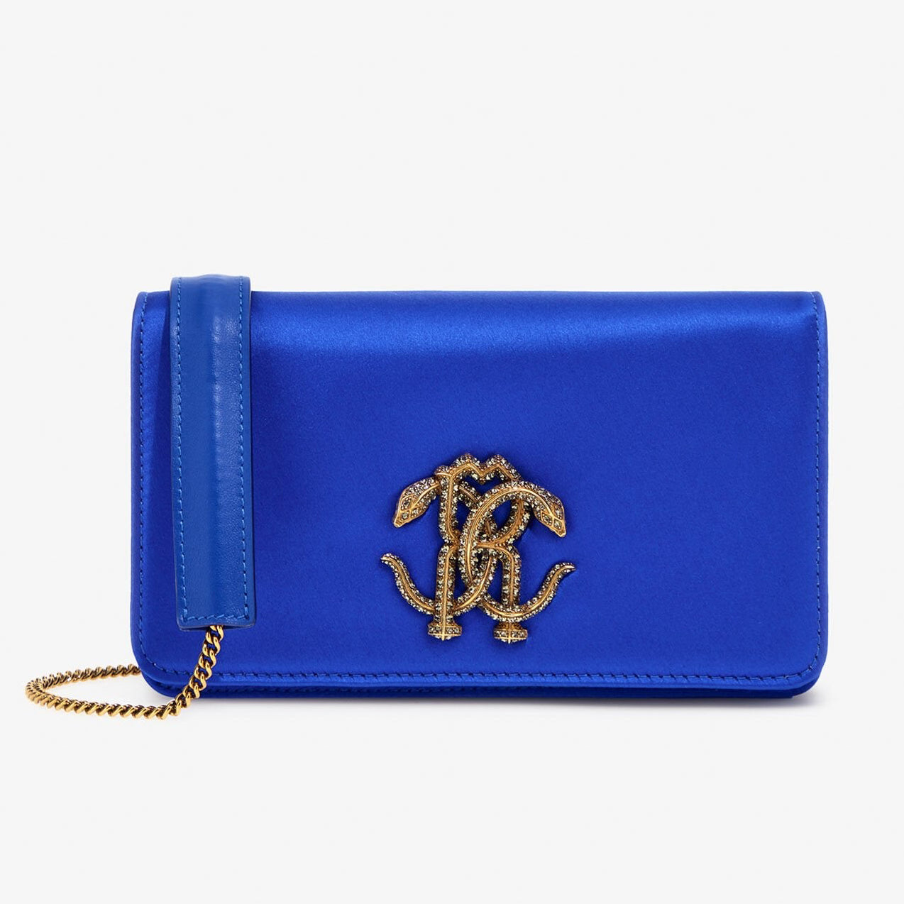 Дамска чанта за рамо Women’s shoulder bag Roberto Cavalli TKB015 FL113 D5658 Blue