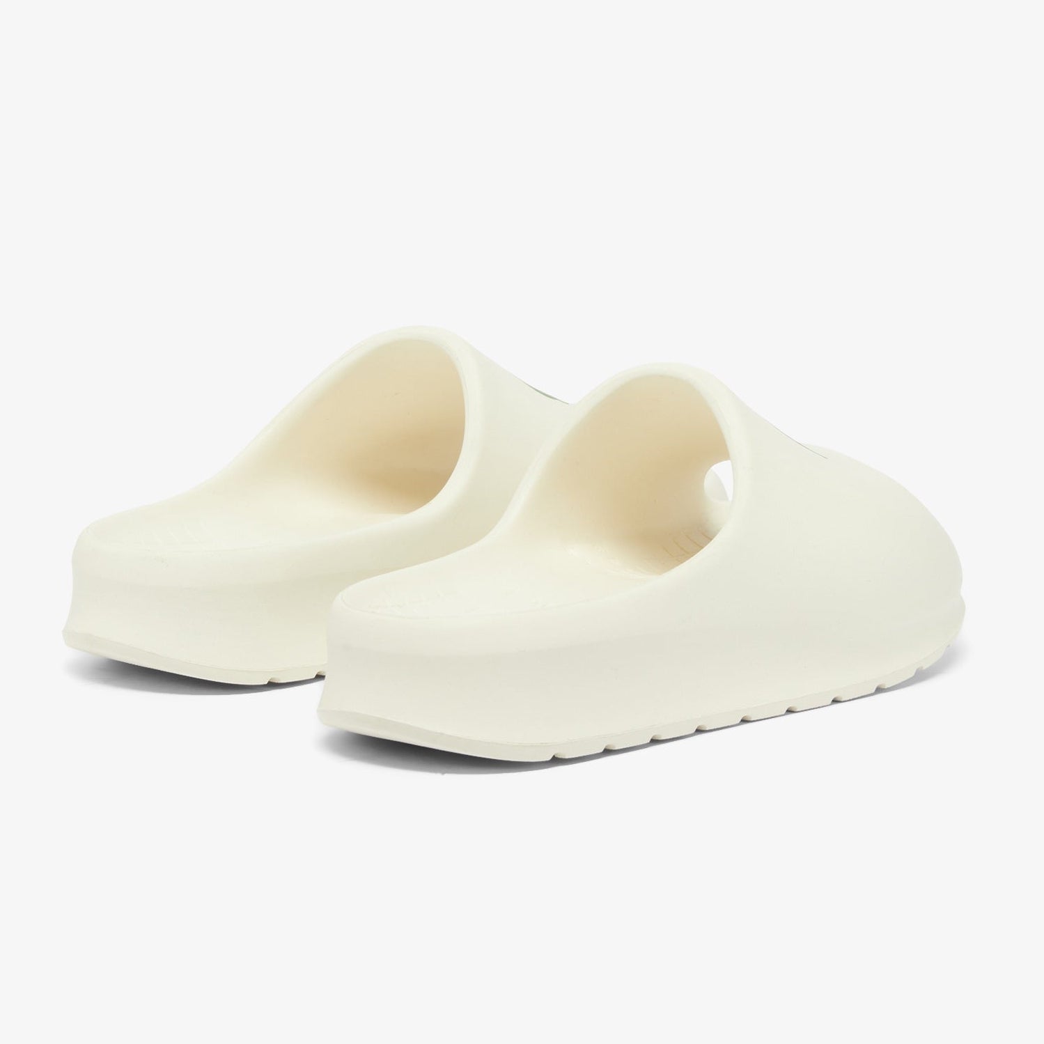 Дамски чехли Women’s slippers Lacoste Serve Slide 2.0 48CFA0022-1Y5 Off White / Dark Green back view