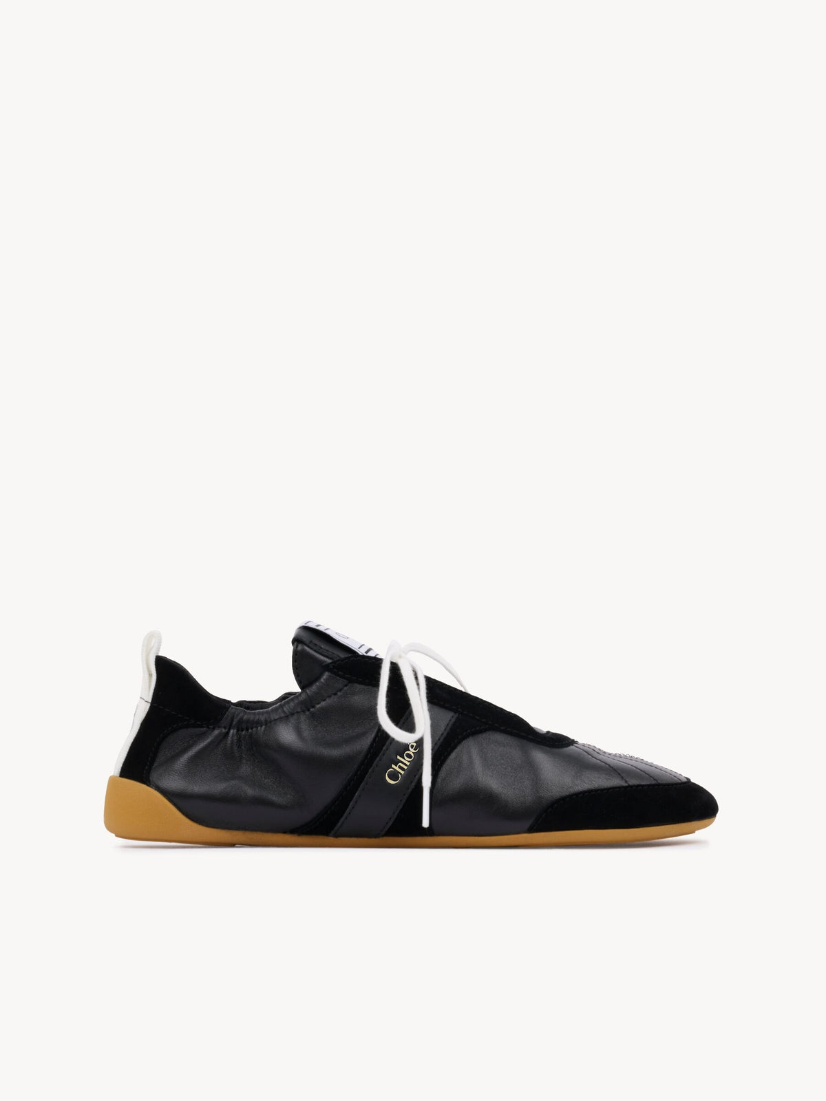 Дамски спортни обувки Women’s sneakers Chloè Kick CH26S15RVQ001 Black lateral view