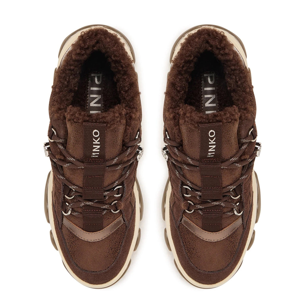 Дамски кецове Women’s sneakers Pinko Athena
SS0195P002L72 Brown top view