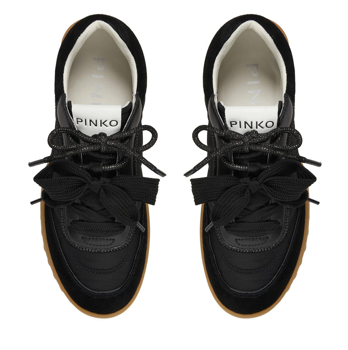 Дамски маратонки PINKO Gea 02 SS0177P023Z99 (черно) Изглед отгоре