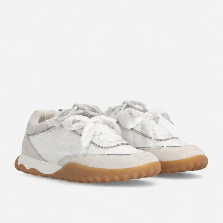 Дамски кецове Women’s sneakers with double laces Pinko Gea 02 SS0177P023Z1B White