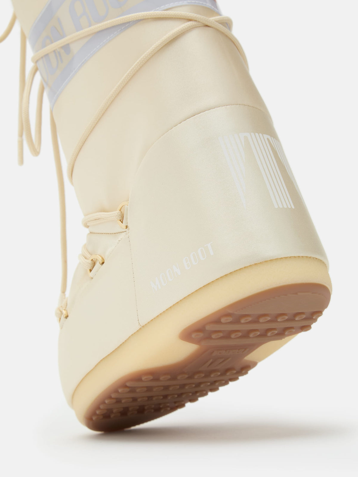 Дамски апрески Women’s snow boots MOON BOOT Icon Pearly 80D1403060 L020 Ivory outsole view