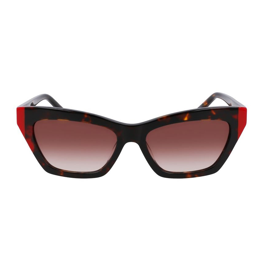 Дамски слънчеви очила Women’s sunglasses DKNY DK547S 237 Dark Havana Red front view