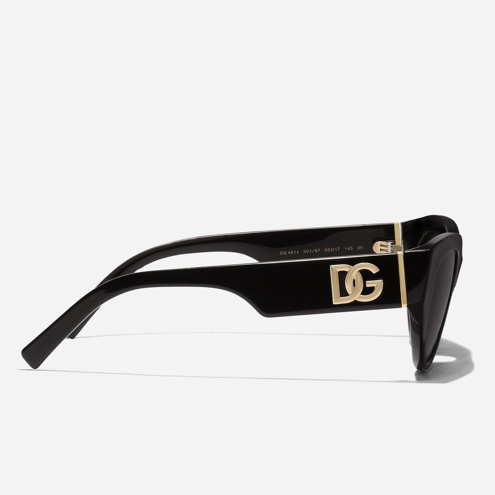 Дамски слънчеви очила Women’s sunglasses Dolce & Gabbana DG4514 501 87 Black side view