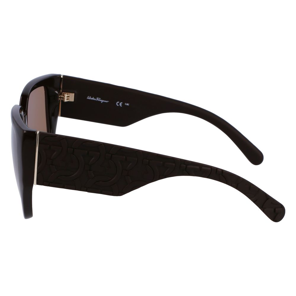Дамски слънчеви очила Women’s sunglasses FERRAGAMO SF1088SE 208 Dark Brown side view
