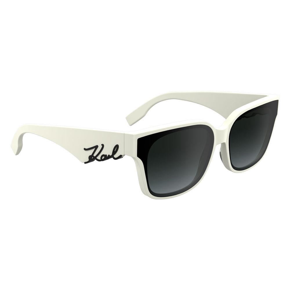 Дамски слънчеви очила Women’s sunglasses KARL LAGERFELD KL6161SNN 105 White angled view