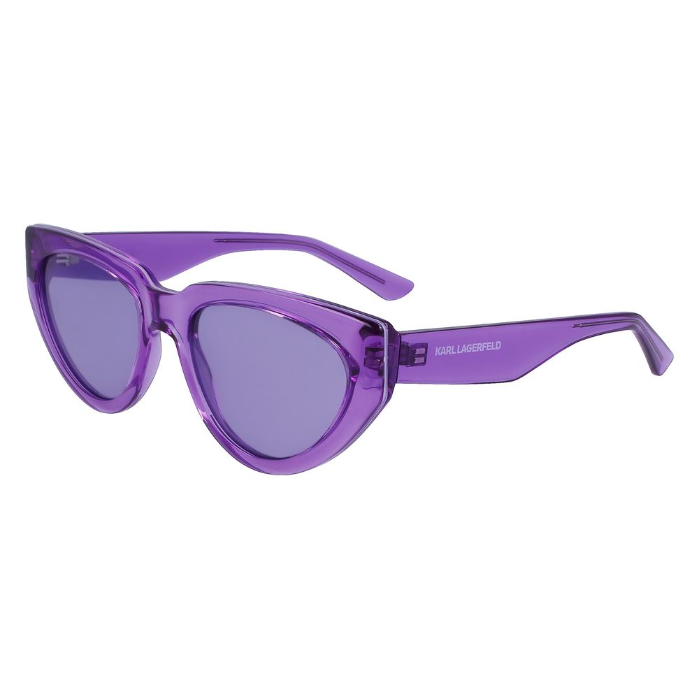 Дамски слънчеви очила Women’s sunglasses Karl Lagerfeld KL6100S516 Purple angled view