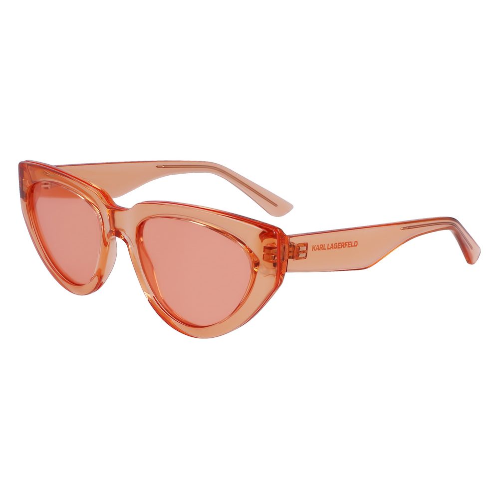 Дамски слънчеви очила Women’s sunglasses Karl Lagerfeld KL6100S800 Orange angled view