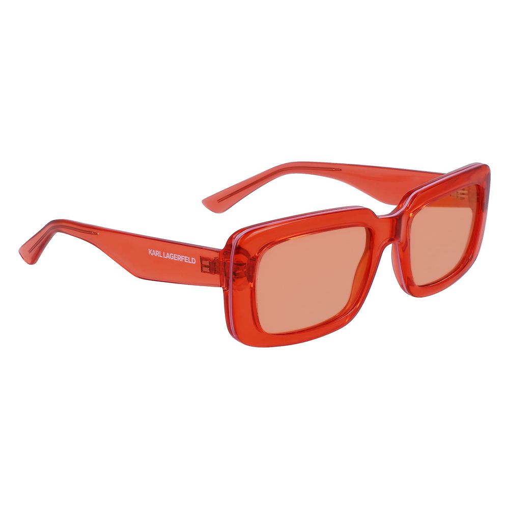 Дамски слънчеви очила Women’s sunglasses Karl Lagerfled KL6101S 800 Orange angled view