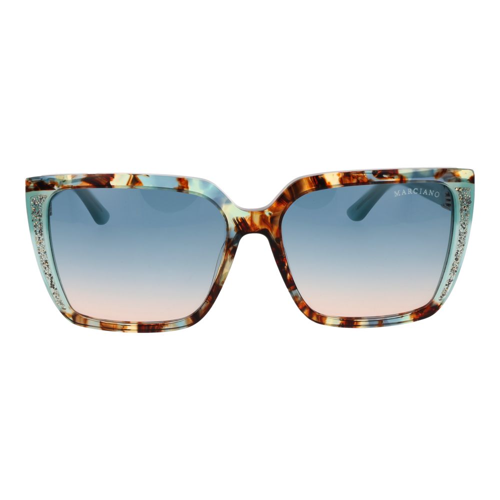 Дамски слънчеви очила Women’s sunglasses Marciano by Guess GM00012 89W Turquoise front view