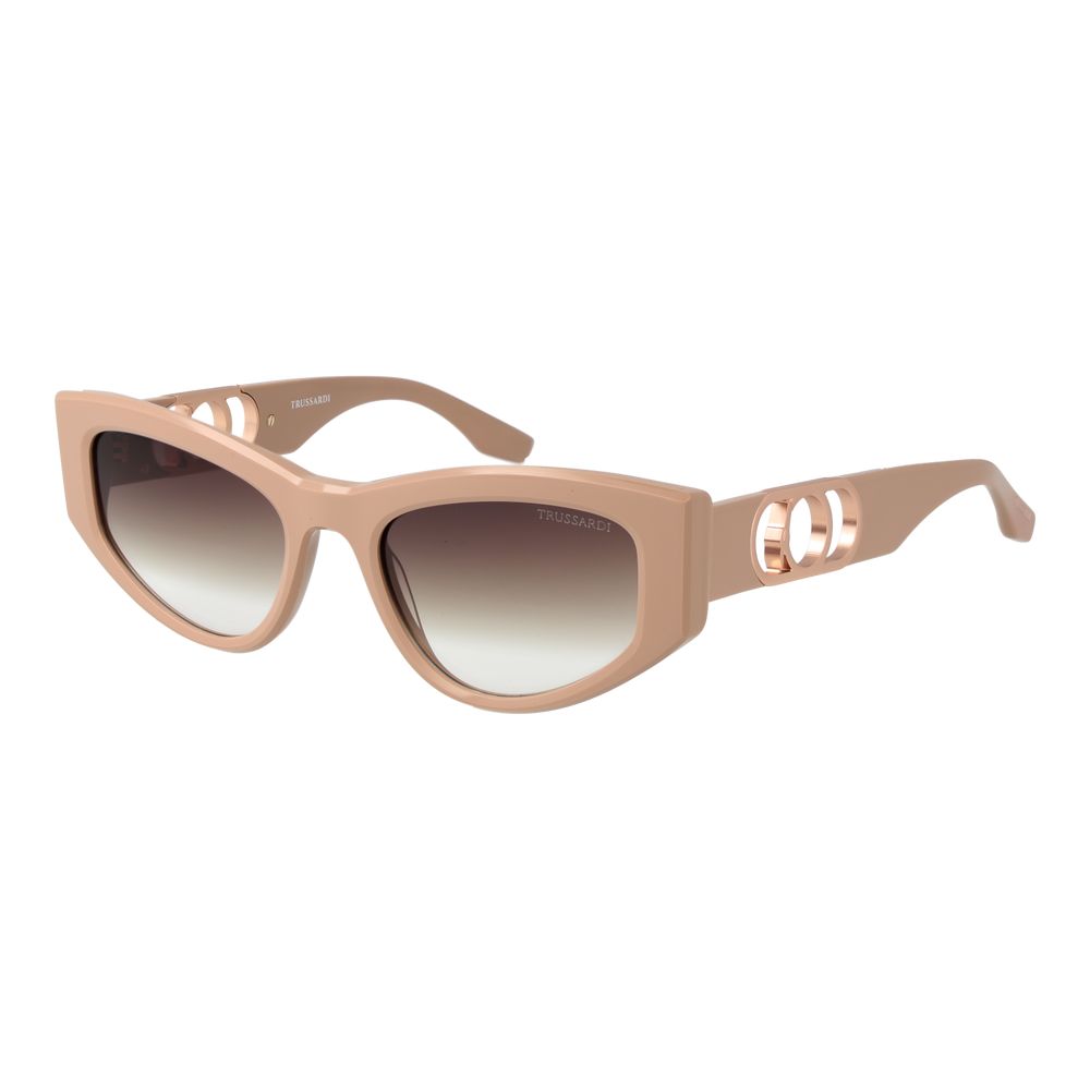 Дамски слънчеви очила Women’s sunglasses Trussardi TSW9013 D01 Beige