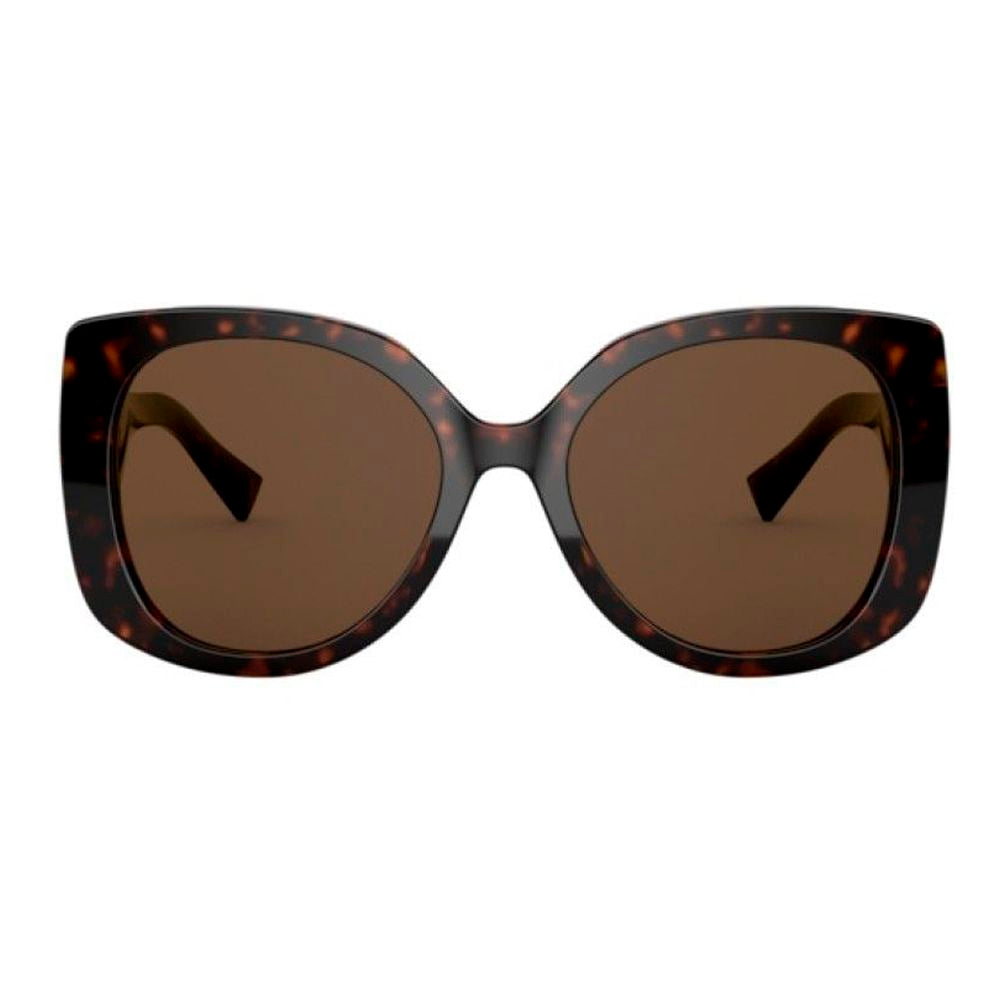 Дамски слънчеви очила Women’s sunglasses VERSACE VE4375F-10873 Brown front view