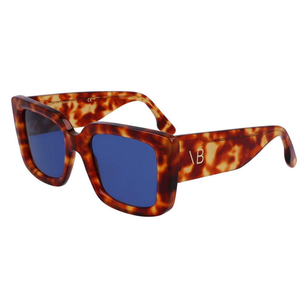Дамски слънчеви очила Women’s sunglasses VICTORIA BECKHAM VB653S 222 Light Havana / Blue Lens