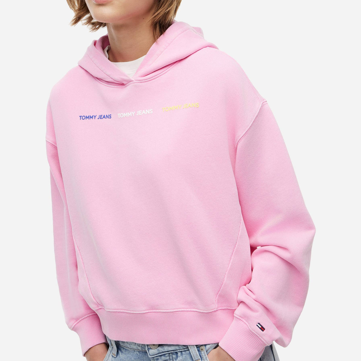 Дамски суичър Women’s sweatshirt Tommy Hilfiger Jeans DW0DW22906 TOU Pink
