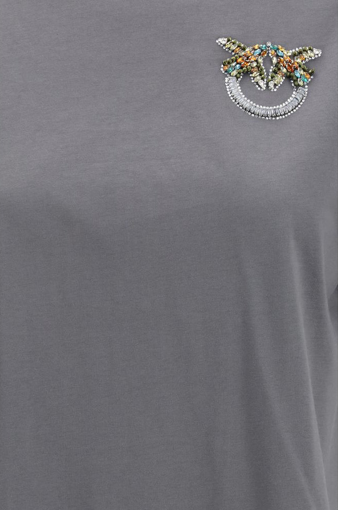 Дамска тениска Women’s t-shirt Pinko Strepitoso
105526 A33F K10 Gray detail view