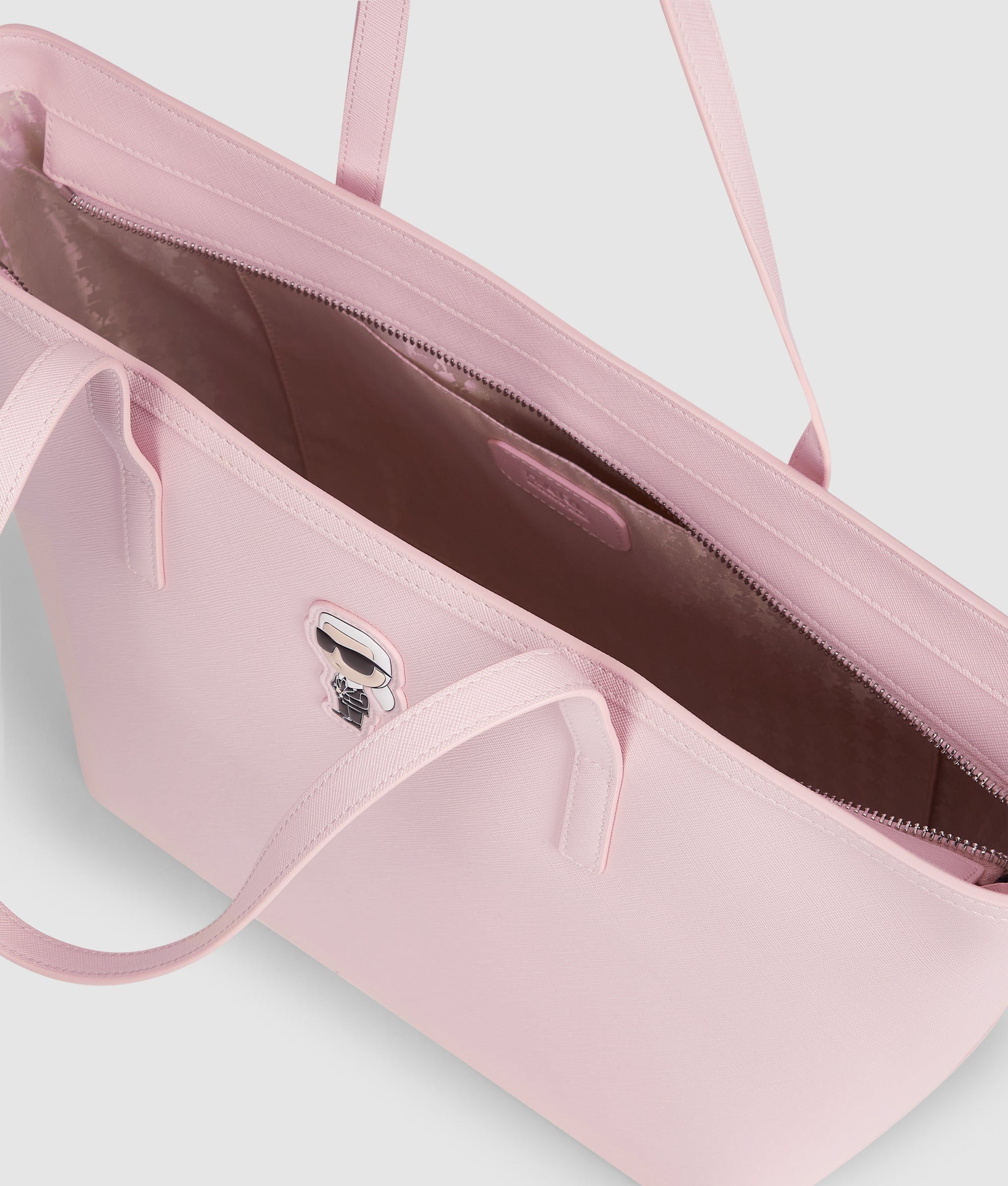 Дамска чанта Women’s tote bag Karl Lagerfeld K/Ikonik AFW30003523 Pink inside view