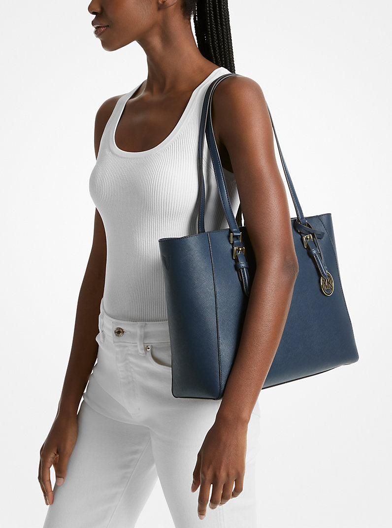 Дамска чанта Women’s tote bag Michael Kors Charlotte 3 in 1 35R3GCFT3T Navy