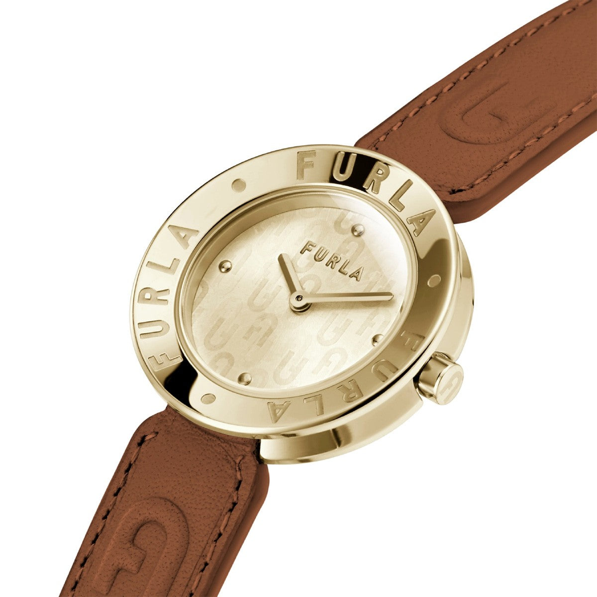 Дамски часовник Women’s watch Furla
WW00004002L2 Brown close up view