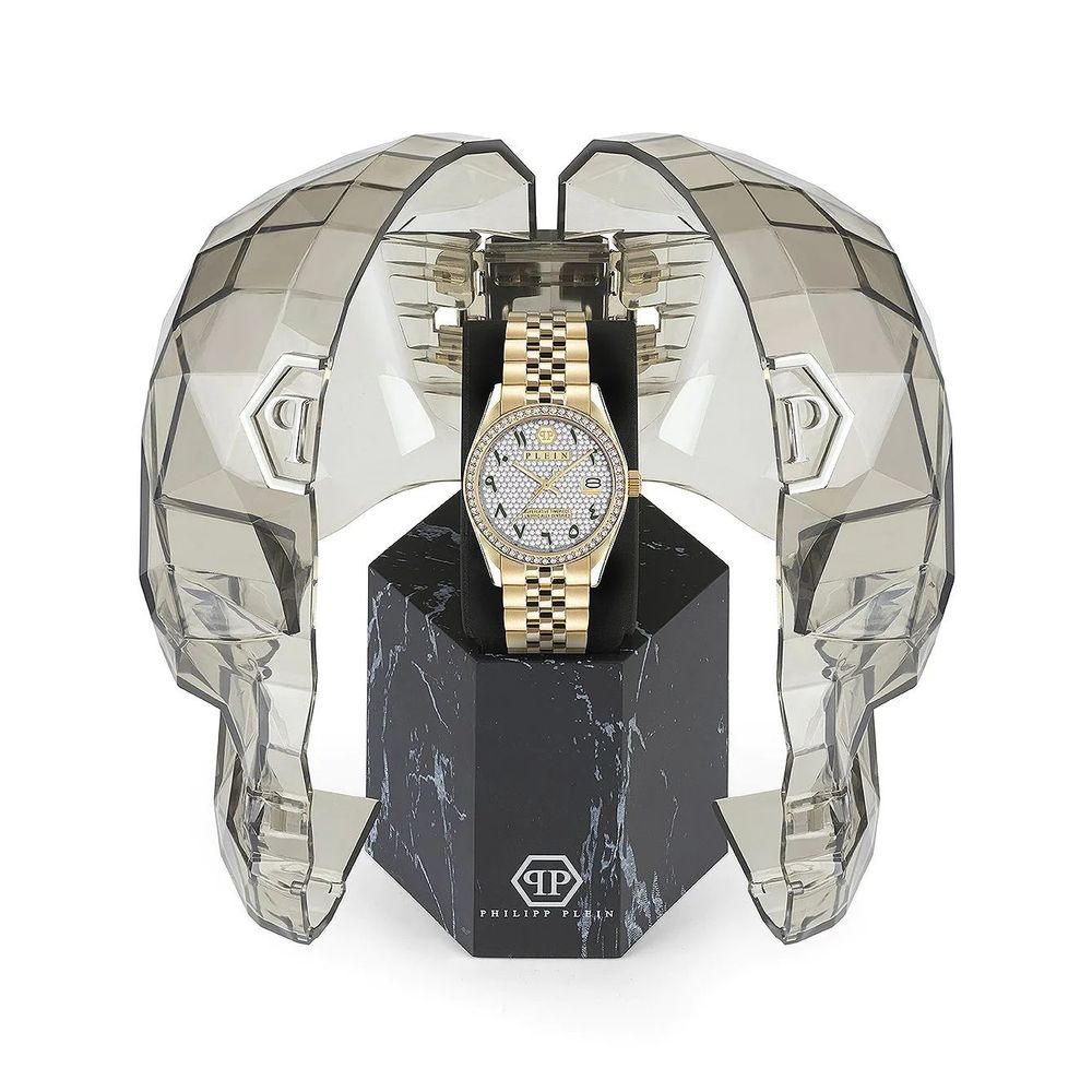 Дамски часовник Women’s watch Philipp Plein Date Superlative PW2BA0223 skull box view