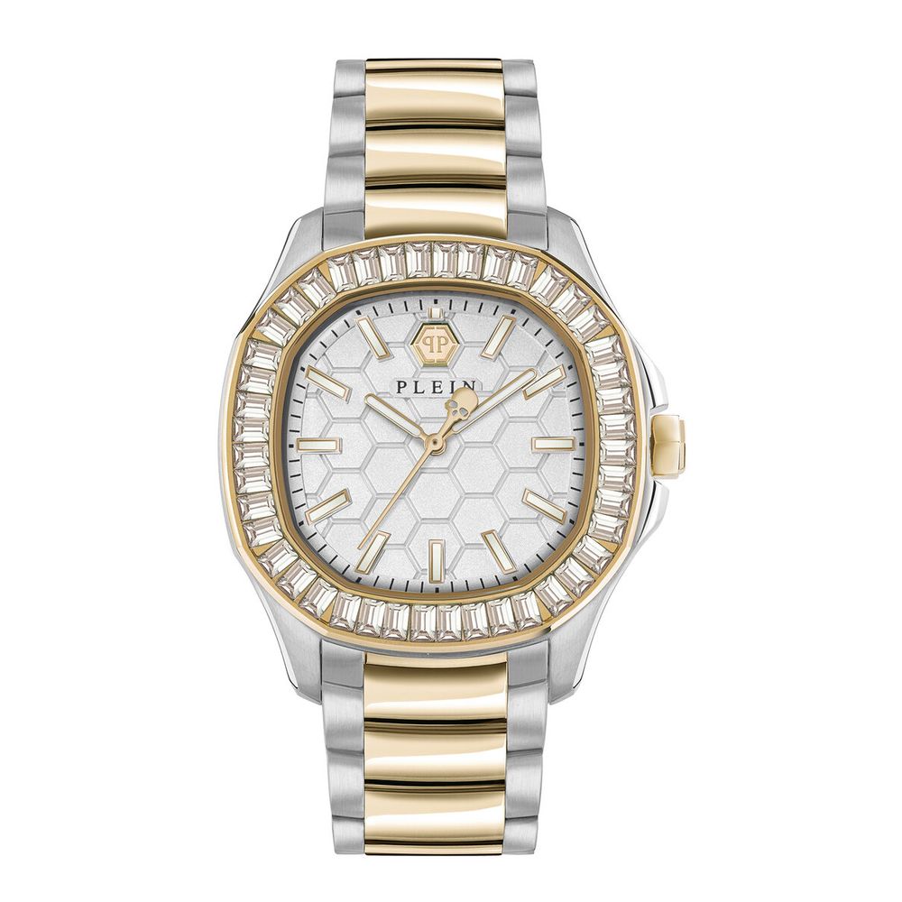 Дамски часовник Women’s watch Philipp Plein Spectre Lady PWTAA0523 Gold Silver front view