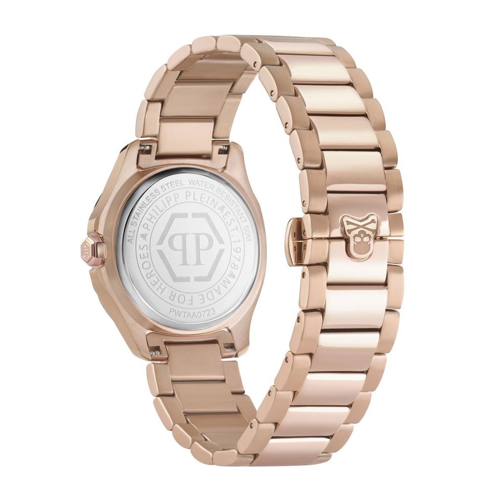 Дамски часовник Women’s watch Philipp Plein Spectre PWTAA0723 Rose Gold back view