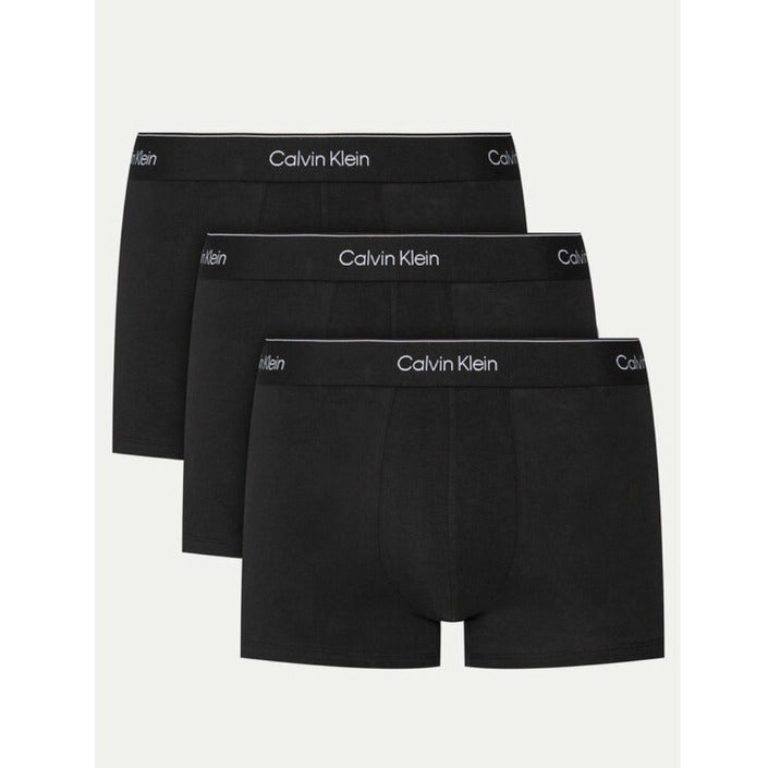 Мъжки 3 броя черни боксерки Calvin Klein 000NB3963A