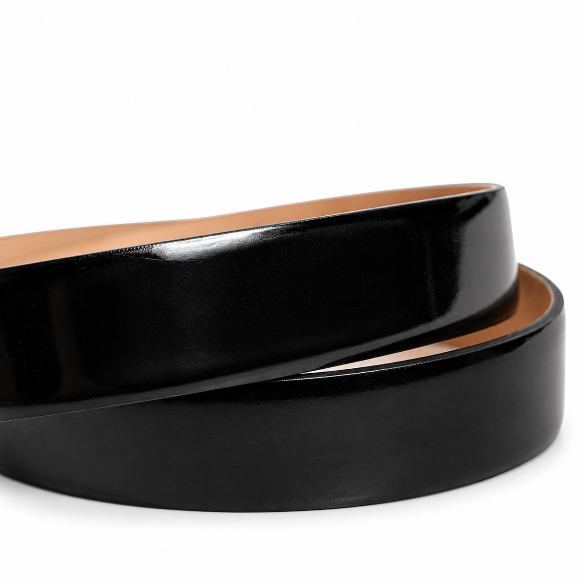 Men's belt Dolce & Gabbana SKU: BC3626 A1153 leather texture close up view
