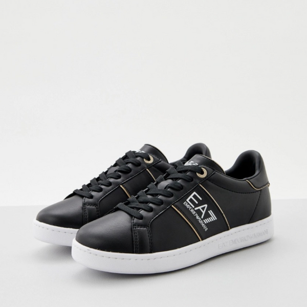 Мъжки кецове кожени EA7 Emporio Armani черни X8X102 XK346 M700