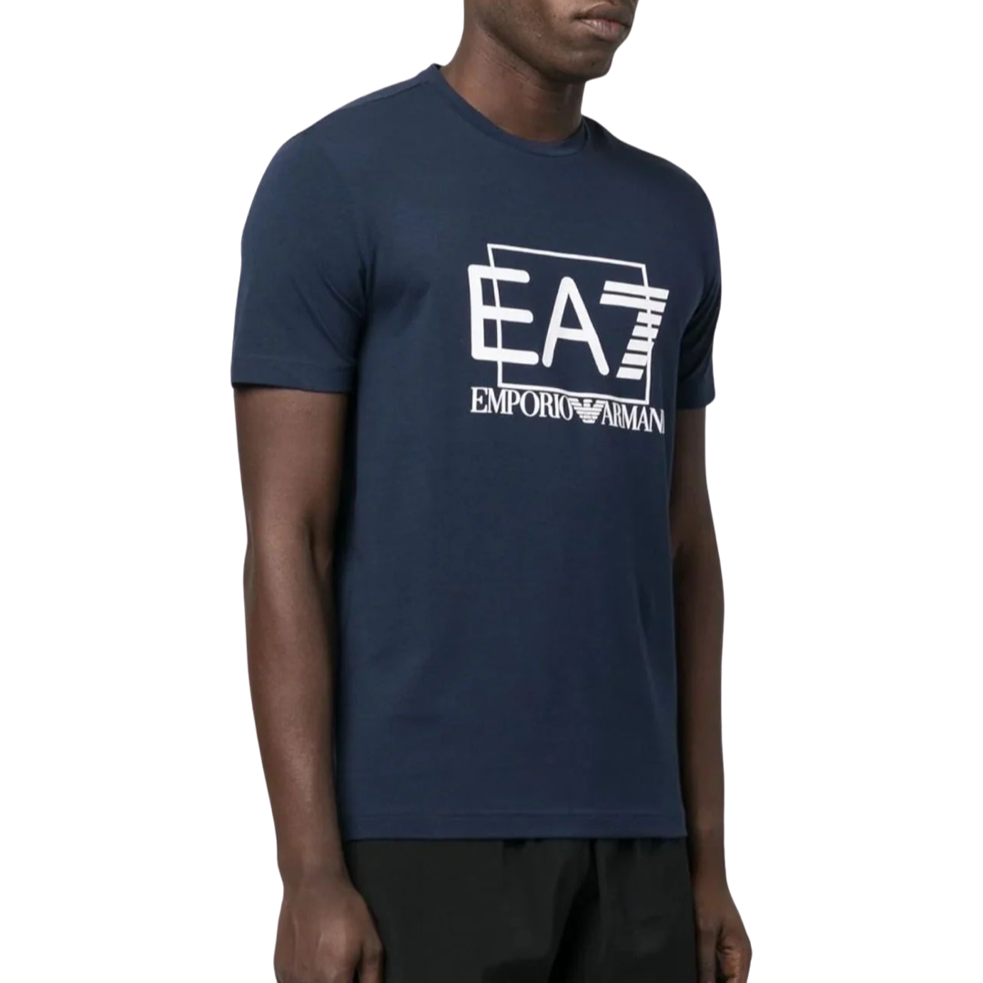 Мъжка тениска EA7 Emporio Armani синя 3RPT81 PJM9Z