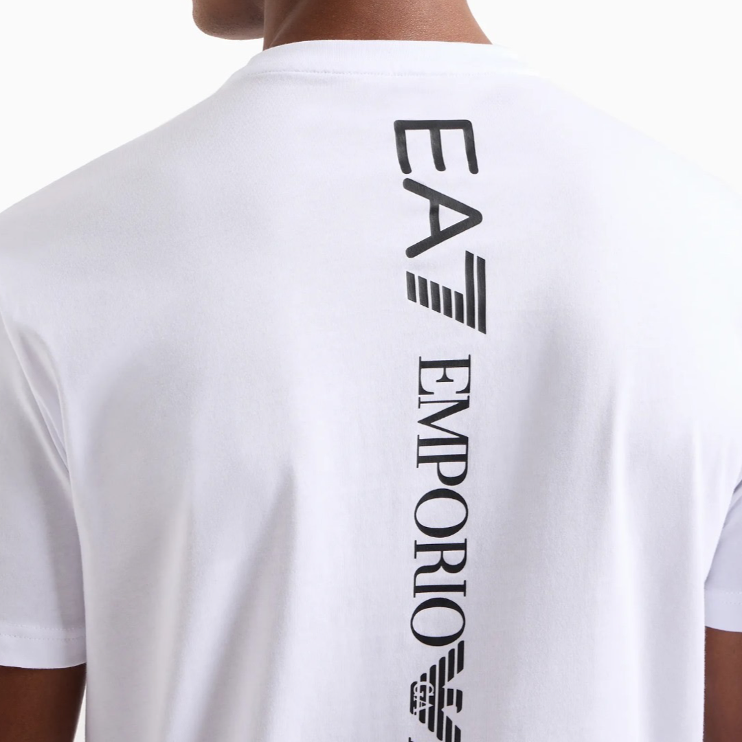 Мъжка тениска EA7 Emporio Armani бяла 8NPT18PJ02Z11100