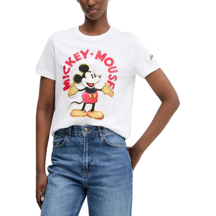 Дамска бяла тениска Desigual 25SWTKAI