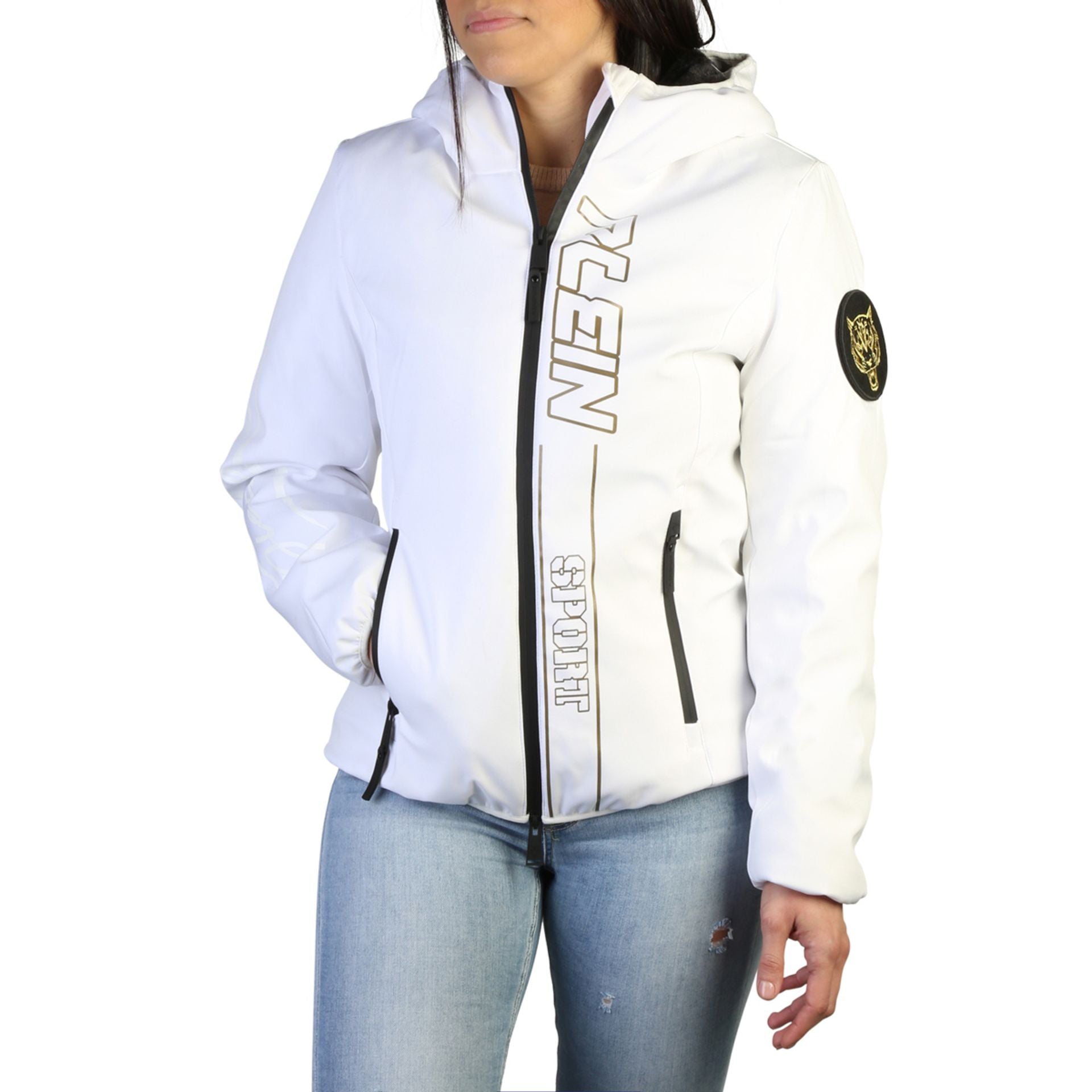 Дамско яке в бяло Women's jacket Plein Sport DPPS205-1_Bianco