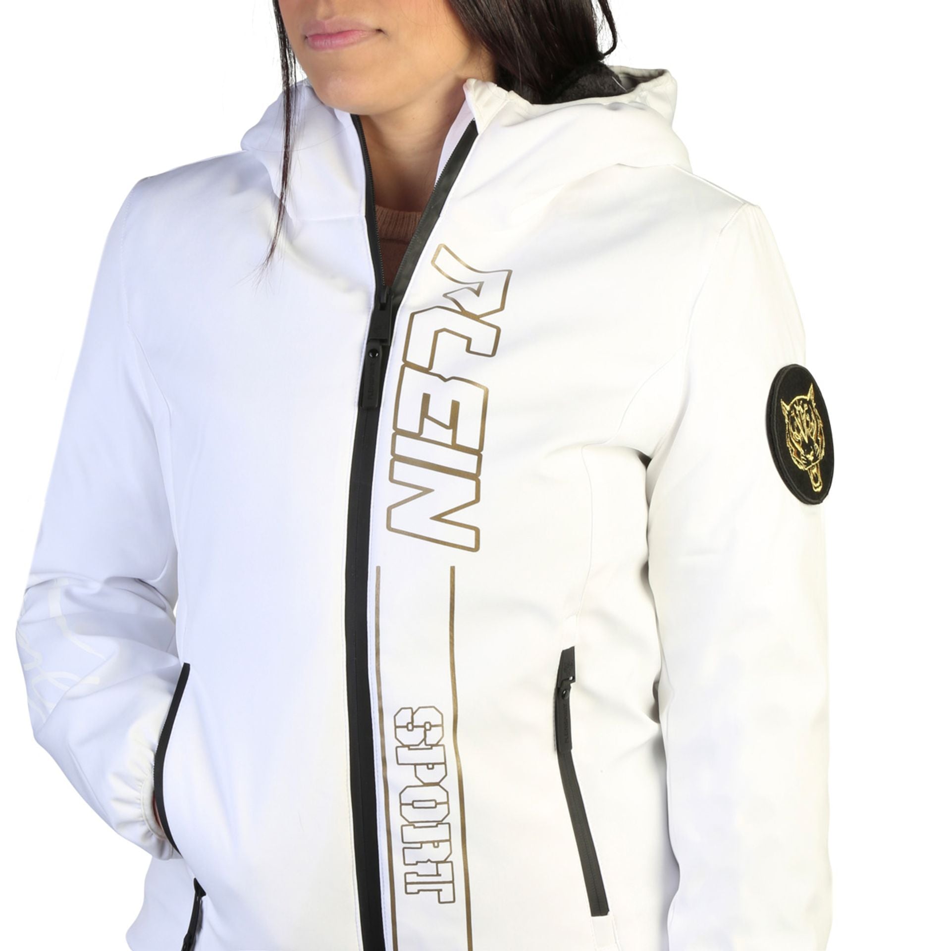 Дамско яке в бяло Women's jacket Plein Sport DPPS205-1_Bianco