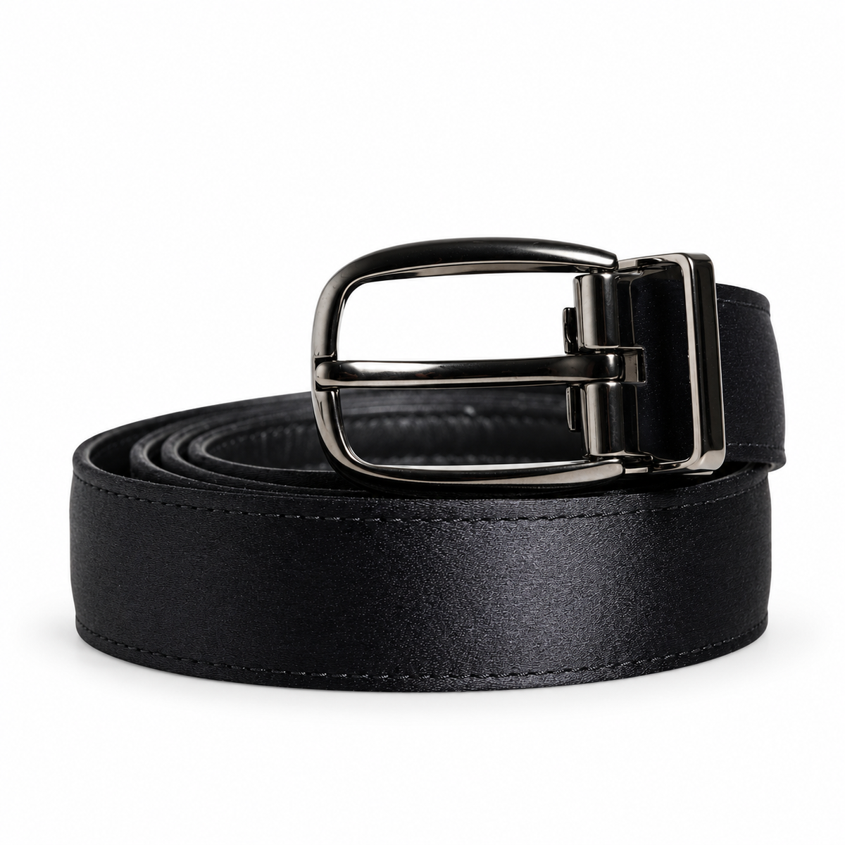 Men's belt Dolce & Gabbana SKU: BC4086 AD258 front coiled view