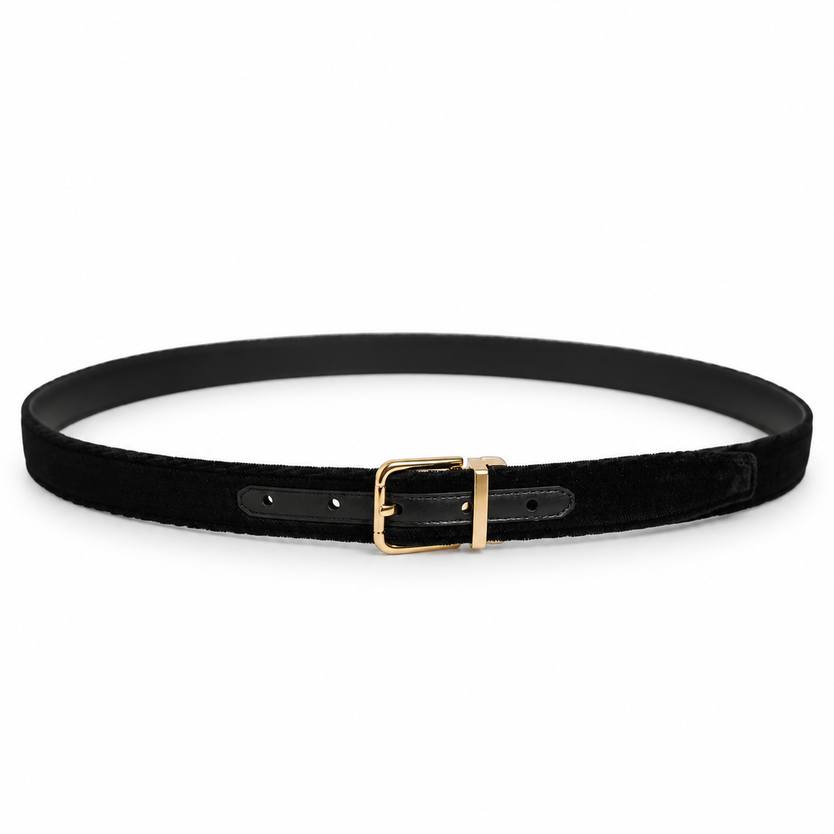 Men's belt Dolce & Gabbana SKU: BC4337 B6808 full length front view