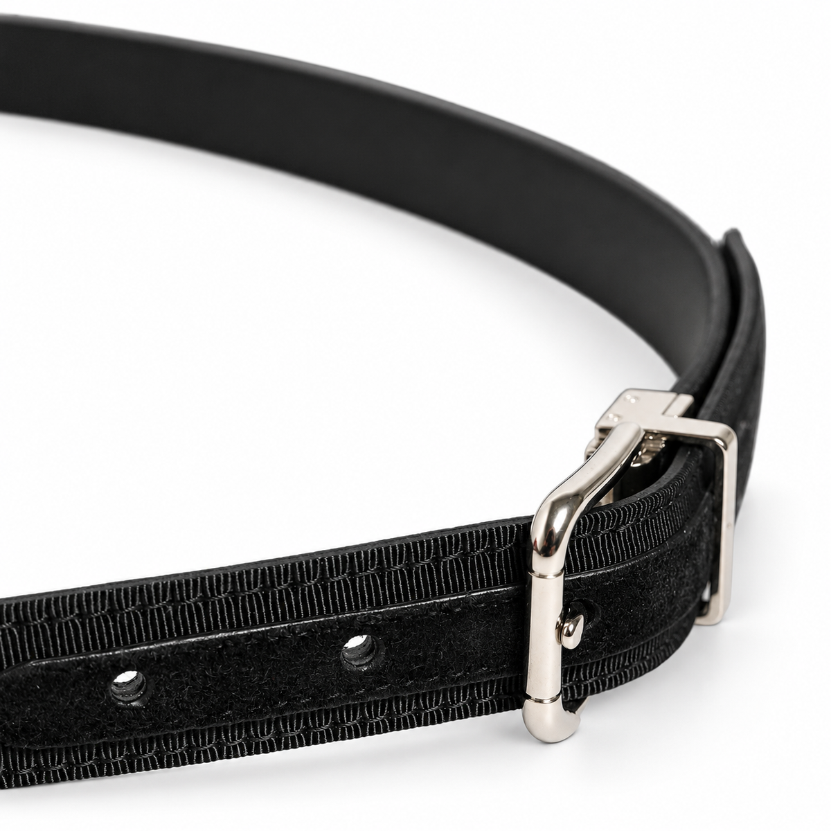 Men's belt Dolce & Gabbana SKU: BC4056 AL697 side buckle close-up