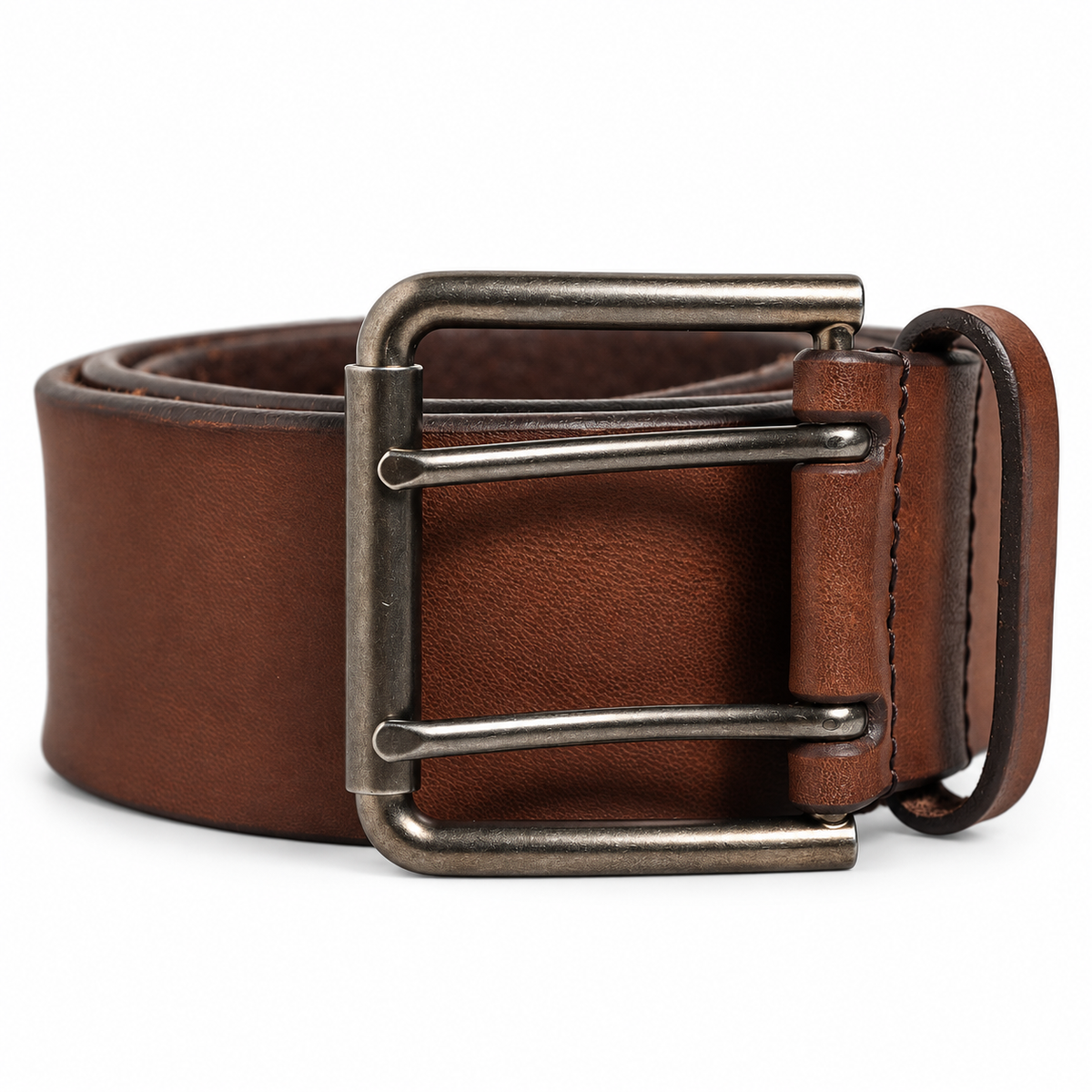 Men's belt Dolce & Gabbana SKU: BC4542 AW985 coiled front view