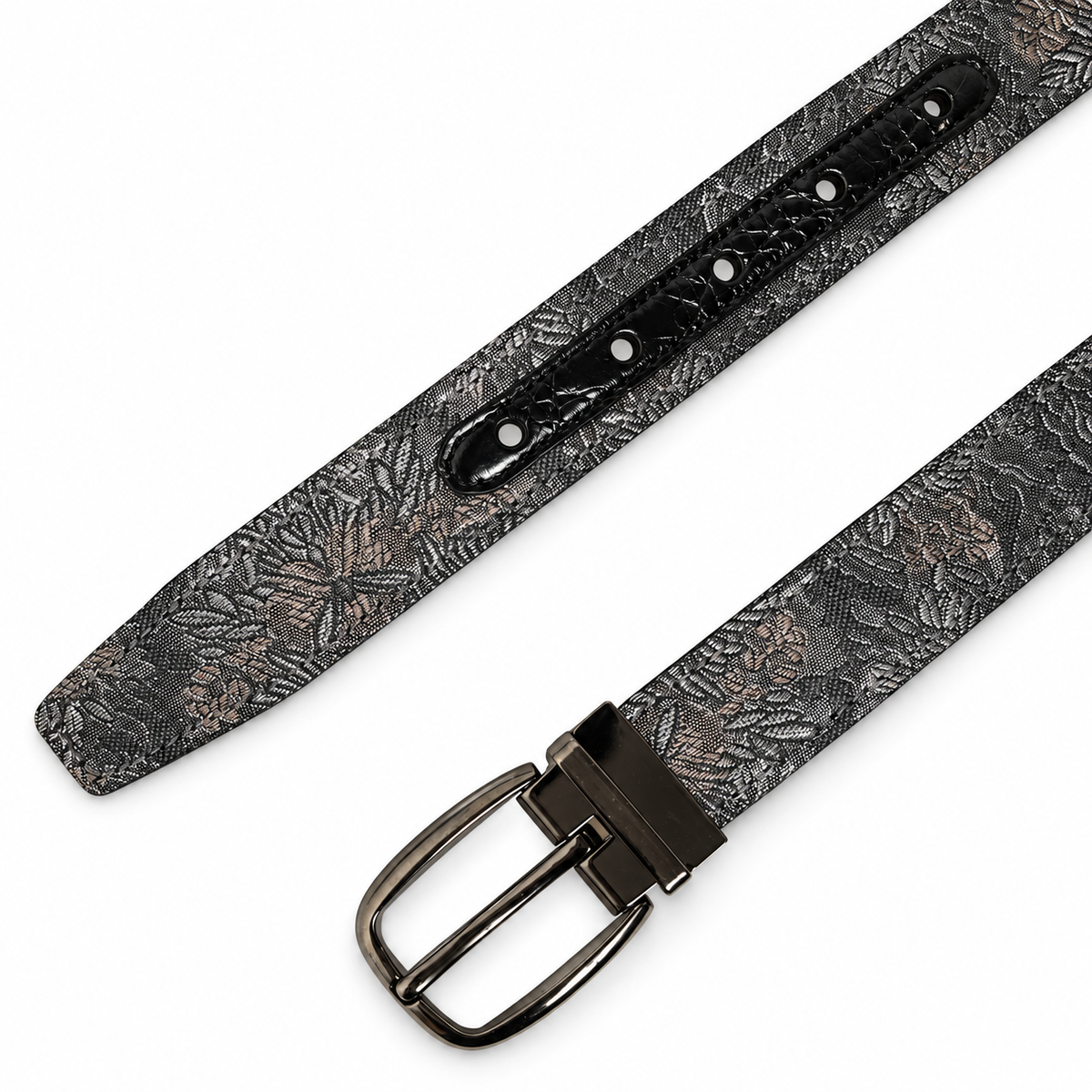 Men's belt Dolce & Gabbana SKU: BC4337 A2T58 top view buckle and strap tip