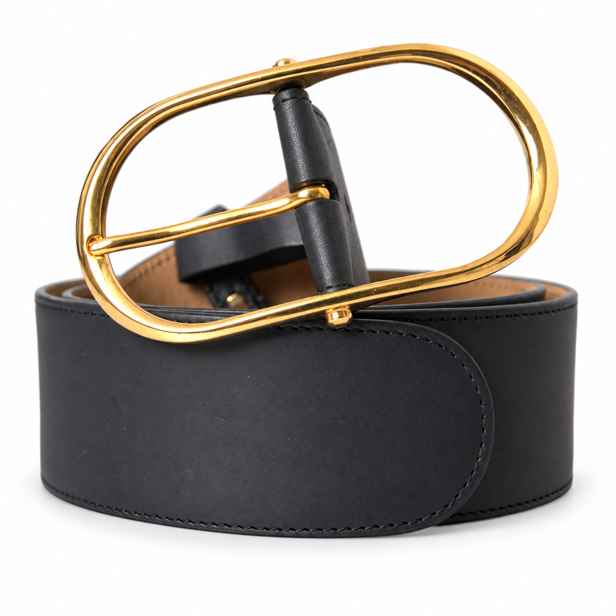 Men's belt Dolce & Gabbana SKU: BE1401 AW962 - front coiled view